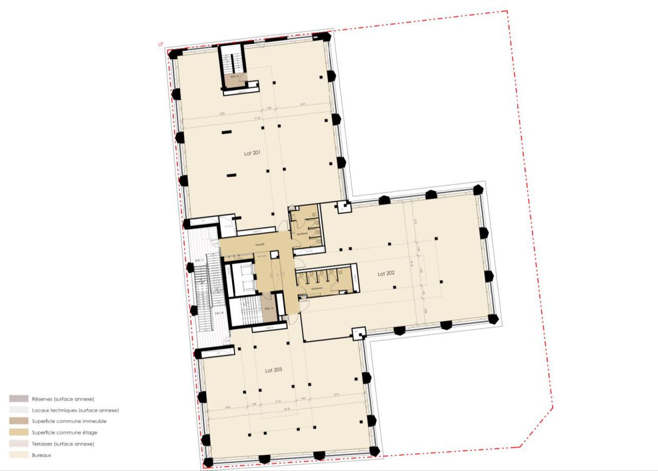 Bureau Lyon 7080m² Location bureau Lyon Rhône OLBUR2205349 12